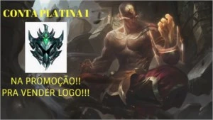 CONTA PLATINA 1 --  34 SKINS(MÍTICAS, LENDÁRIAS E ÉPICAS) - League of Legends LOL