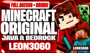 Minecraft Java+Bedrock Original (Promoção De Ferias!!)