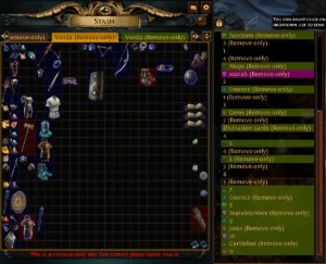 Conta de Path of Exile 1 e 2