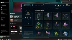 CONTA LEAGUE OF LEGENDS 4.5K GASTOS LOL