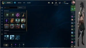 Conta Lol Lvl 185 volta para Skin / Sem elo - League of Legends
