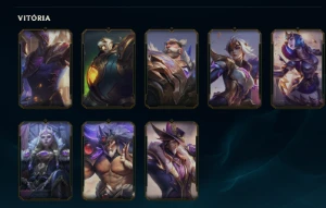 Conta LoL FULL ACESSO All Champs +201 skins + Conta valorant - League of Legends