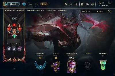 Conta LoL FULL ACESSO All Champs +201 skins + Conta valorant - League of Legends