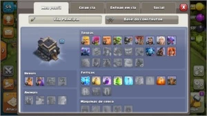 Centro de Vila 9 - Clash of Clans