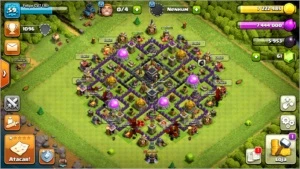 Centro de Vila 9 - Clash of Clans