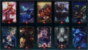 Conta lol  6 skins mitica - League of Legends