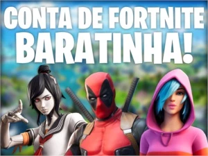 CONTA DE FORTNITE BARATA
