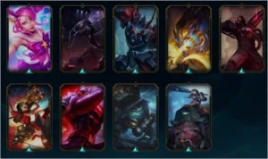 Conta League of Legends 111 Campeões, 105 Skins LOL