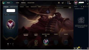 Conta League of legends LVL 17 LOL