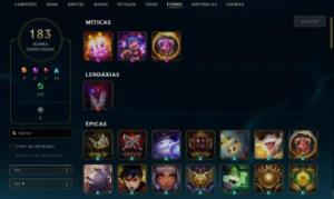 Conta League Of Legends Lvl 235 Criada Em 2015 - Full Acesso LOL