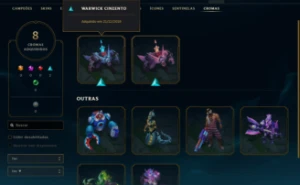Conta League Of Legends Lvl 235 Criada Em 2015 - Full Acesso LOL