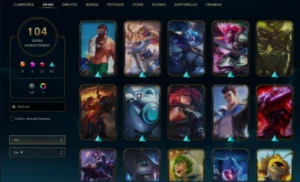 Conta League Of Legends Lvl 235 Criada Em 2015 - Full Acesso LOL