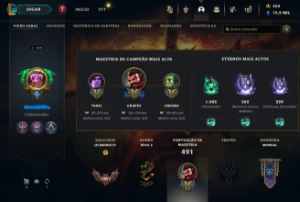 Conta League Of Legends Lvl 235 Criada Em 2015 - Full Acesso LOL