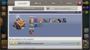 Clash of clans CV 12 bem upado