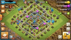 Clash of clans CV 12 bem upado