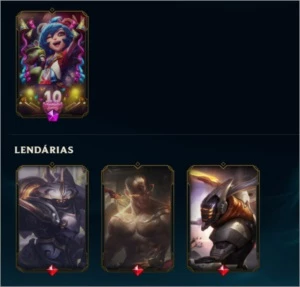 CONTA DIAMANTE 1 - League of Legends LOL