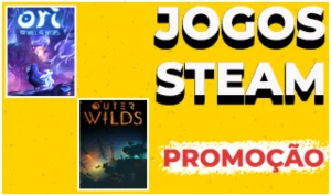 (PROMOÇÃO) Outer wilds, Ori 2 e + 2 jogos  - Steam