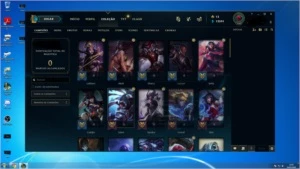 CONTA DE LOL MESTRE COM EMOTE ZED CHALLENGER - League of Legends