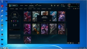 CONTA DE LOL MESTRE COM EMOTE ZED CHALLENGER - League of Legends