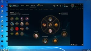 CONTA DE LOL MESTRE COM EMOTE ZED CHALLENGER - League of Legends