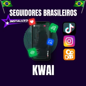 1mil Seguidores Brasileiros para Kwai