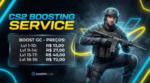 Boost CS2 Premium - Top 3 GC e Campeão Regional