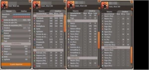 Conta sram 200 com set com 2 EXO (PA E PM) SET TOP. - Dofus