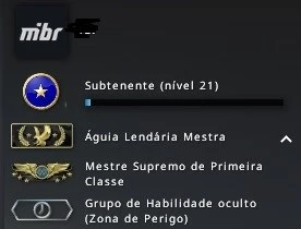CONTA PRIME *CSGO* AGUIA 2 /600h - Counter Strike