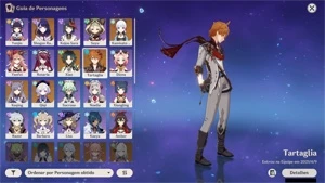 CONTA GENSHIM AR 13 RAIDEN + AYAKA + XIAO + CHILD - Genshin Impact