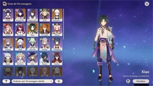 CONTA GENSHIM AR 13 RAIDEN + AYAKA + XIAO + CHILD - Genshin Impact