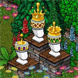 Conta Habbo | Com Coroa de 10, 5 e 2 Anos