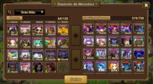 Conta sv Global com Maximilian/ Dorothy/ Leo/ Juno/ Tiana - Summoners War