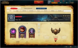 Conta Bronze II, com 44 Campeões e algumas Skins - League of Legends LOL