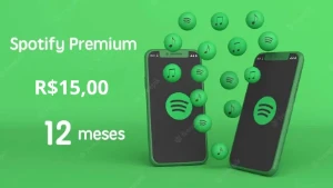 Spotify Premium ANUAL (NO SEU EMAIL) - Promoção - Assinaturas e Premium