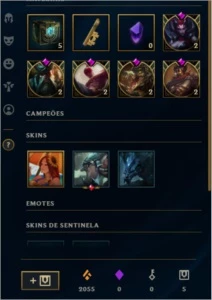 Conta League of Legends D3 LOL