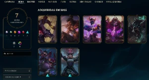 Conta Esmeralda 4 - Email não verificado - League of Legends LOL