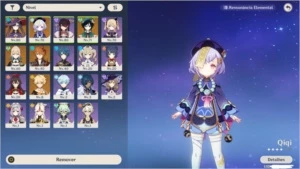 Genshin Impact - Rank 43 - Mona,Venti,Jean,Qiqi,Childe