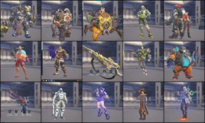 Conta OW2|Mítica Hanzo, Mítica Zenyatta, Arma Mítica/Doura - Blizzard