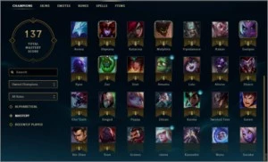 Venda de Conta Platina V 0 de pdl 48 campeões 12 SKINS - League of Legends LOL