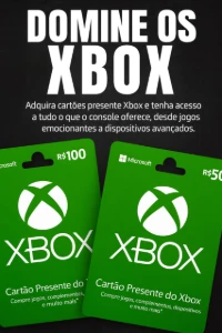 Pare De Jogar O Básico: O Combustível Que Seu Xbox Precisa! - Gift Cards