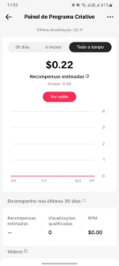 conta Tiktok com 450 mil seguidores - Redes Sociais