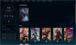 Conta lol platina 1 com ótimo mmr - League of Legends