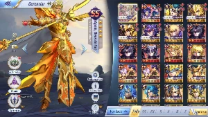 Conta Saint Seiya Awakening Shura Divino Reparado SSA