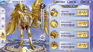 Conta Saint Seiya Awakening Shura Divino Reparado SSA