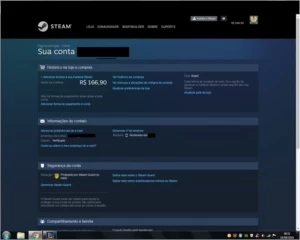 Conta Steam + CS GO + 50 USD