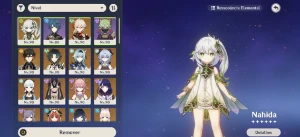 Conta Top 32 5* - Genshin Impact