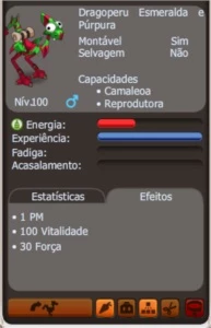 Montarias level 100 CAMALEOA (spiritia) - Dofus