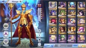 CONTA SAINT SEIYA AWAKENING - SERVER A28 GRUS - NV 54 BARATO SSA