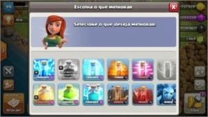 Conta cv10 metade full preço pra vender rapido - Clash of Clans