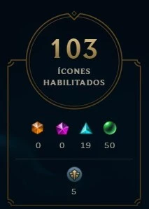 CONTA LOL 99 SKINS TODOS OS CHAMPIONS - League of Legends